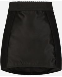 Dolce & Gabbana - コルセットスタイルミニスカート マーキゼット&レース - Lyst