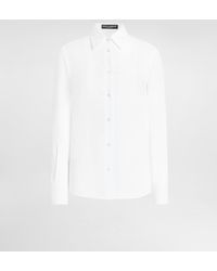 Dolce & Gabbana - Stretch Poplin Shirt - Lyst
