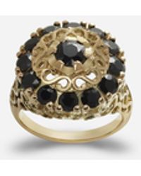 Dolce & Gabbana - Cluster Ring With Sapphires - Lyst