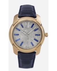 Dolce & Gabbana Golduhr Mit Diamantpavé - Mehrfarbig