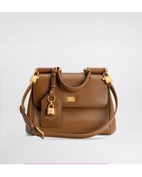 Dolce & Gabbana - My Sicily Plongé Calfskin Bag - Lyst
