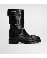 Dolce & Gabbana - Leather Ankle Boots - Lyst