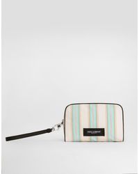 Dolce & Gabbana - Striped Poplin Handbag - Lyst