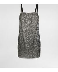 Dolce & Gabbana - Sequin Dress With Straps - Lyst