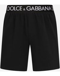 Dolce & Gabbana - Two-way Stretch Cotton Boxer Shorts - Lyst