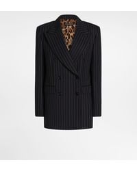 Dolce & Gabbana - Linda Double-Breasted Jacket - Lyst