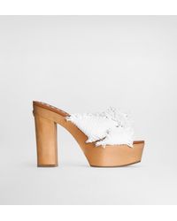 Dolce & Gabbana - Sandalo Zeppa - Lyst