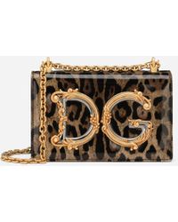 Dolce & Gabbana - Schultertasche Dg Girls Mittelgroß - Lyst