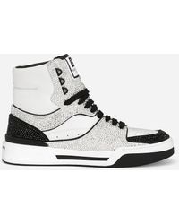 Dolce & Gabbana - New Roma High-top Sneakers - Lyst