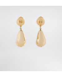 Dolce & Gabbana - Drop Clips Earrings - Lyst
