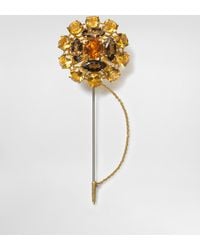 Dolce & Gabbana - Sicily Brooch 18-Carat And, Madera Quartz, Smoky Quartz And Citrines - Lyst