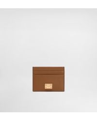Dolce & Gabbana - Plongé Calfskin Card Holder - Lyst