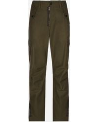 Dolce & Gabbana - Cargohose Aus Technischem Gewebe - Lyst
