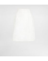 Dolce & Gabbana - Stretch Mat Mini Skirt - Lyst
