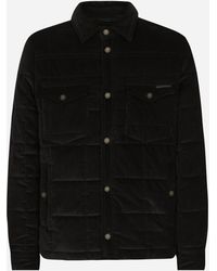 Dolce & Gabbana - Giubbotto Imbottito Trapuntato - Lyst