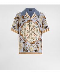 Dolce & Gabbana - Chemise À Imprimé Graphique - Lyst