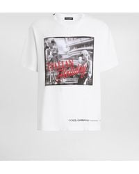 Dolce & Gabbana - T-Shirt With Print - Lyst