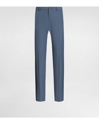 Dolce & Gabbana - Wool Poplin Trousers - Lyst