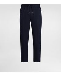 Dolce & Gabbana - Stretch Cotton Gabardine Jogging Trousers - Lyst