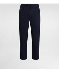 Dolce & Gabbana - Stretch Cotton Gabardine Jogging Trousers - Lyst