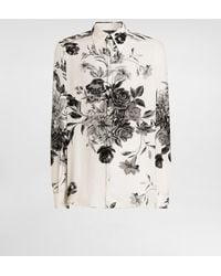 Dolce & Gabbana - Flower Bouquet-Print Jacquard Shirt - Lyst