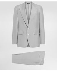 Dolce & Gabbana - Deconstructed Single-Breasted Silk Suit - Lyst