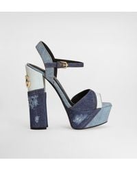Dolce & Gabbana - Schuhe Sandalen KEIRA 105 Denim - Lyst