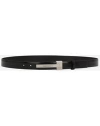 Dolce & Gabbana - Brushed Calfskin Belt - Lyst