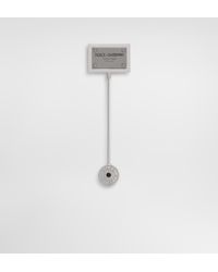 Dolce & Gabbana - Dg Logo Tag Lapel Pin - Lyst