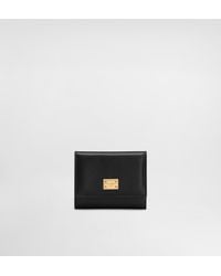 Dolce & Gabbana - Geldbörse Aus Plongé-Kalbsleder - Lyst