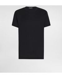 Dolce & Gabbana - Cotton T-Shirt With Logo - Lyst