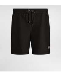 Dolce & Gabbana - ロゴタグ スイムショーツ - Lyst
