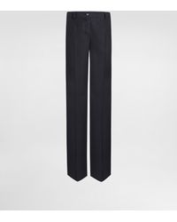 Dolce & Gabbana - Flared Woolen Pants - Lyst