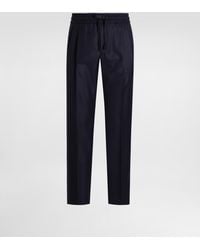Dolce & Gabbana - Garment-Dyed Wool Joggers - Lyst