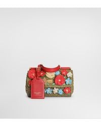 Dolce & Gabbana - My Sicily Raffia Crochet Handbag - Lyst