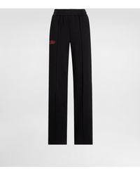 Dolce & Gabbana - Fleece Jogging Pants With Patch - Lyst