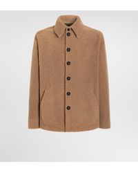 Dolce & Gabbana - Nappa Shearling Jacket - Lyst