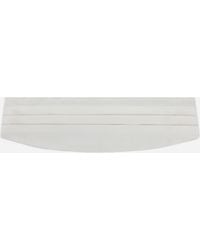 Dolce & Gabbana - Silk Satin Cummerbund - Lyst