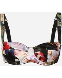 Dolce & Gabbana - Reggiseno Balconcino - Lyst