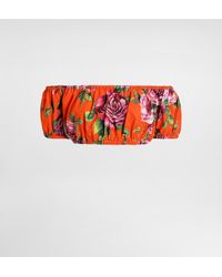 Dolce & Gabbana - Bardot-Neck Top - Lyst