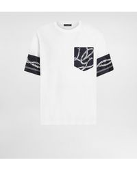 Dolce & Gabbana - Cotton T-Shirt With Marina-Print - Lyst
