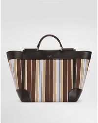 Dolce & Gabbana - Sicily Jacquard Fabric Handbag - Lyst