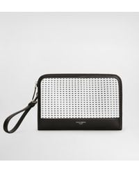 Dolce & Gabbana - Atene Plongé Calfskin Clutch Bag - Lyst