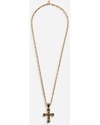 Dolce & Gabbana Collier Rosaire - Métallisé