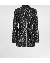 Dolce & Gabbana - Roses And Lilies Of The Valley-Print Twill Shirt - Lyst