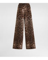 Dolce & Gabbana - Leo- Fleece Trousers� - Lyst