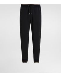 Dolce & Gabbana - Cotton Jogging Trousers With Embroidery - Lyst