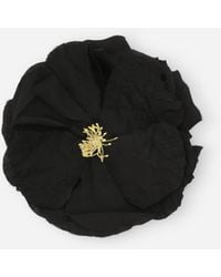 Dolce & Gabbana - Brosche Mit Blume Aus Baumwolle - Lyst