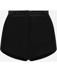 Dolce & Gabbana - High-Waisted Tailored Shorts - Lyst