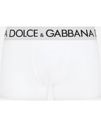 Dolce & Gabbana - Logo-waistband Stretch Briefs - Lyst